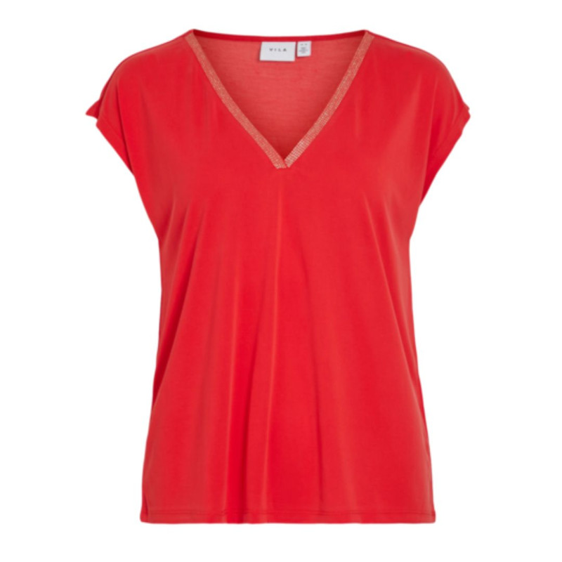 5037 T SHIRT MODALA POPPY RED