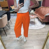 4849 PANTALON EVASE 7/8 CITY ORANGE