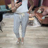 5426 PANTALON ITALIA ARGENT