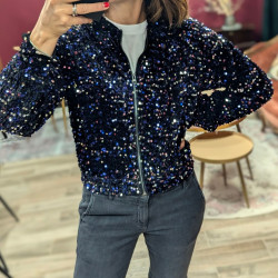 5593 BOMBER SEQUINS KAM