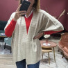 5720 PONCHO WILK BEIGE