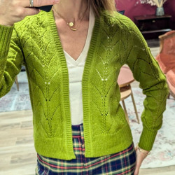 5475 CARDIGAN BIANCA GUACAMOLE