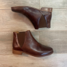 772 BOTTINES CHELSEA  MARRON