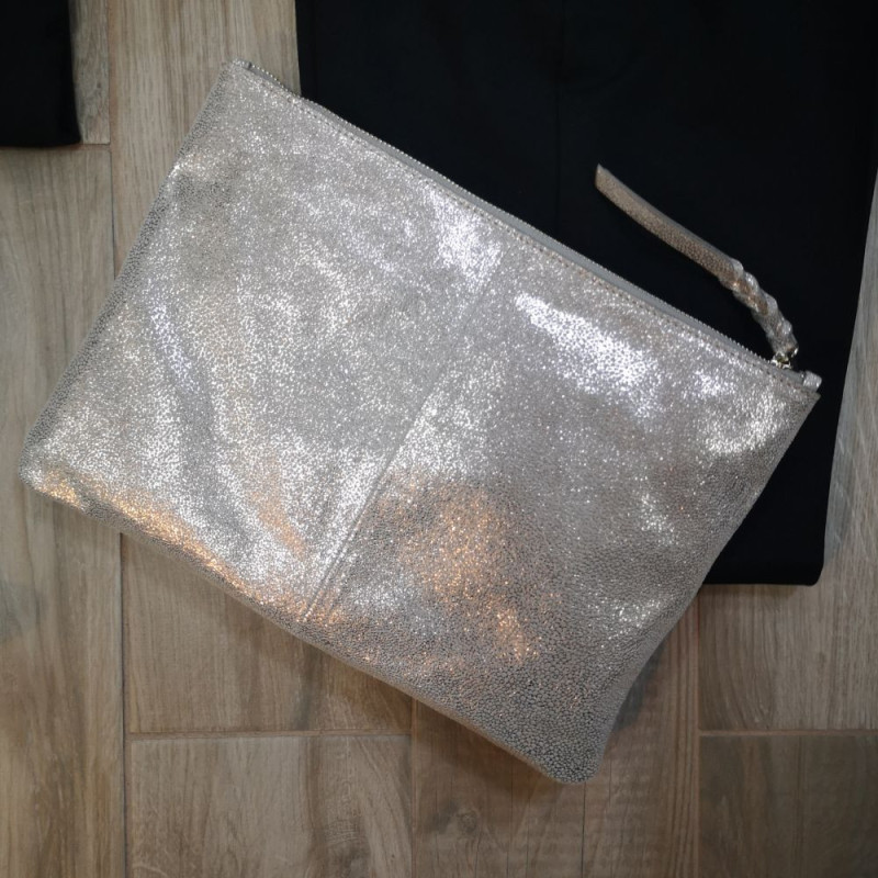 2791 POCHETTE DAINO SILVER